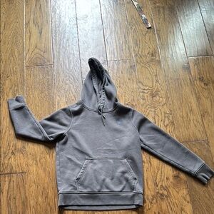 Carhartt Gray Hoodie with Front Pocket